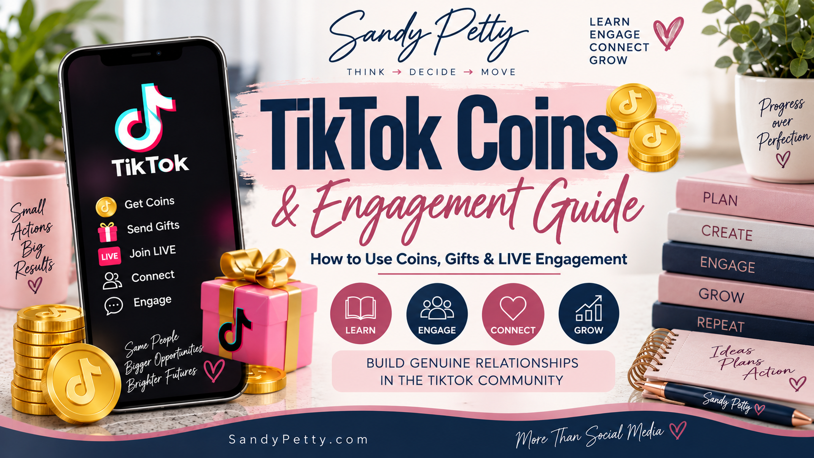 TikTok Coins and engagement guide for using Coins, Gifts and TikTok LIVE